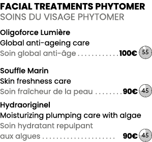 Facial treatments phytomer Soins du visage phytomer Oligoforce Lumi re Global anti ageing care Soin global anti ge 1...