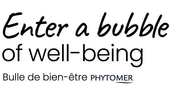 Enter a bubble of well being Bulle de bien tre￼