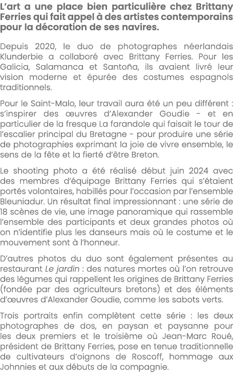 L’art a une place bien particuli re chez Brittany Ferries qui fait appel  des artistes contemporains pour la d corat...