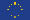 Flag of Europe, European Union, in correct proportions and colors